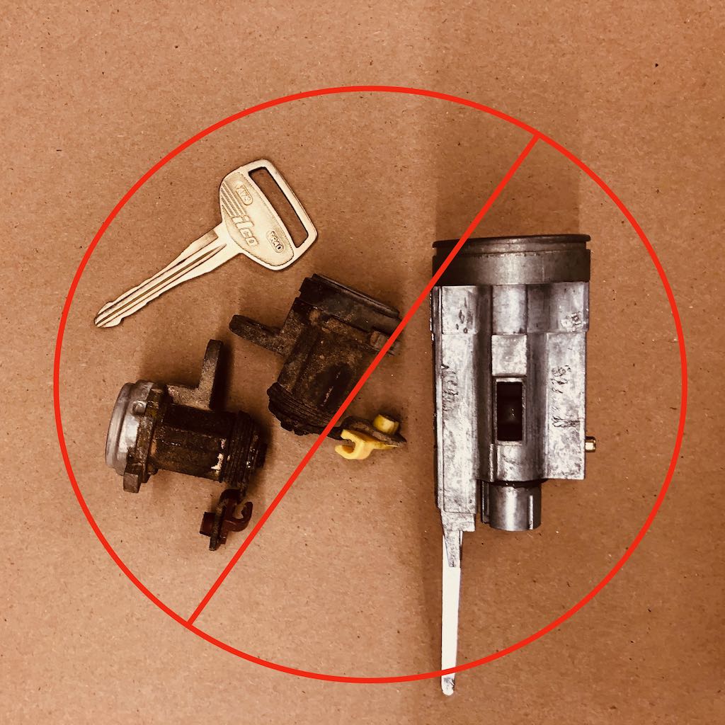 Delta Vehicle Systems - Toyota OEM Lock Cylinder SET